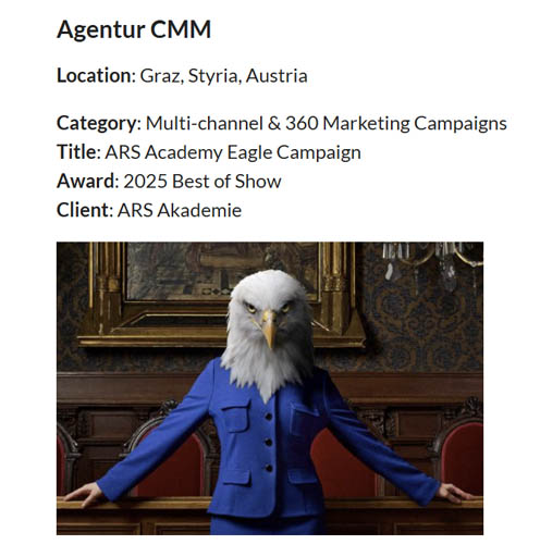 © Screenshot summitawards.com